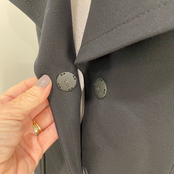 Fendi Sleeveless Silk Blend Dress in Black - Picture 4 of 8